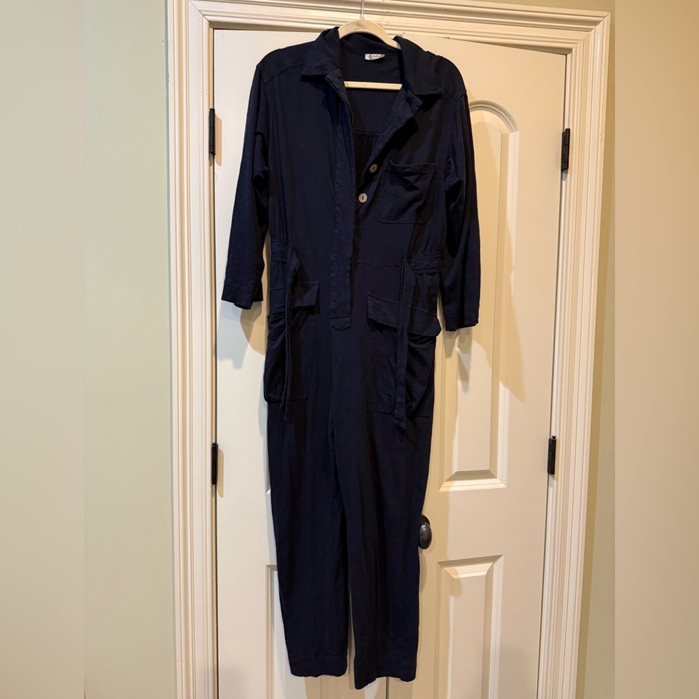 Intimately Free People Washed Black Jumpsuit size Small
